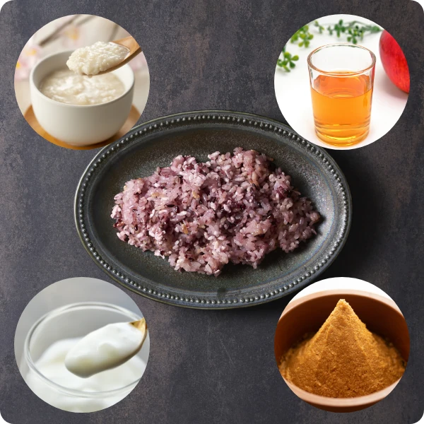 発酵食品と食物繊維が摂れる